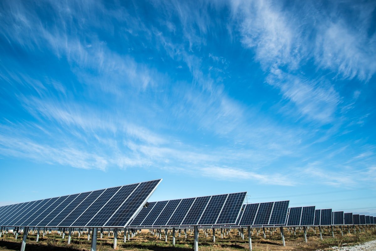 Rooftop solar panels